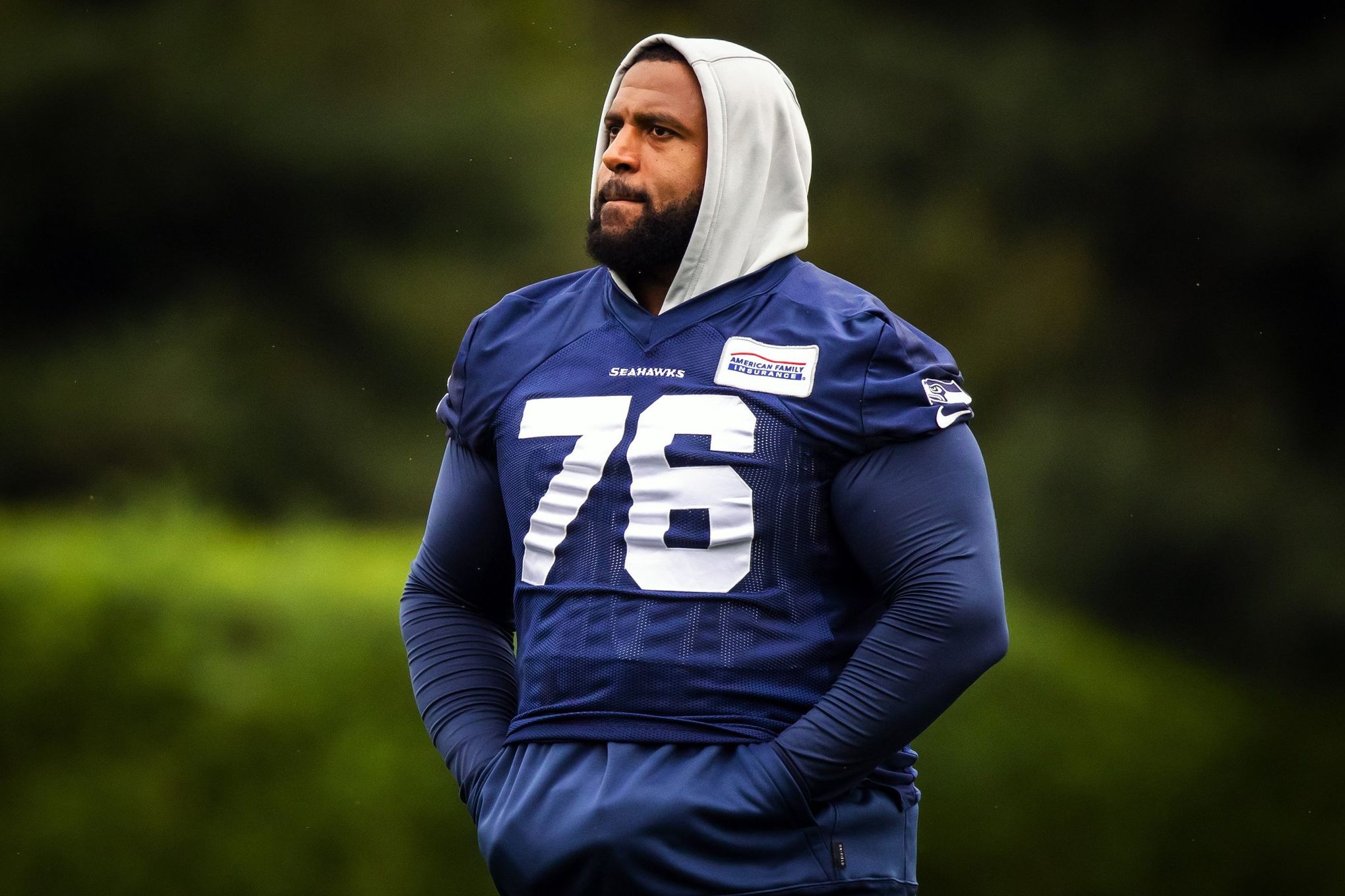 SEAHAWKS: OT Duane Brown says learning must be accelerated on new