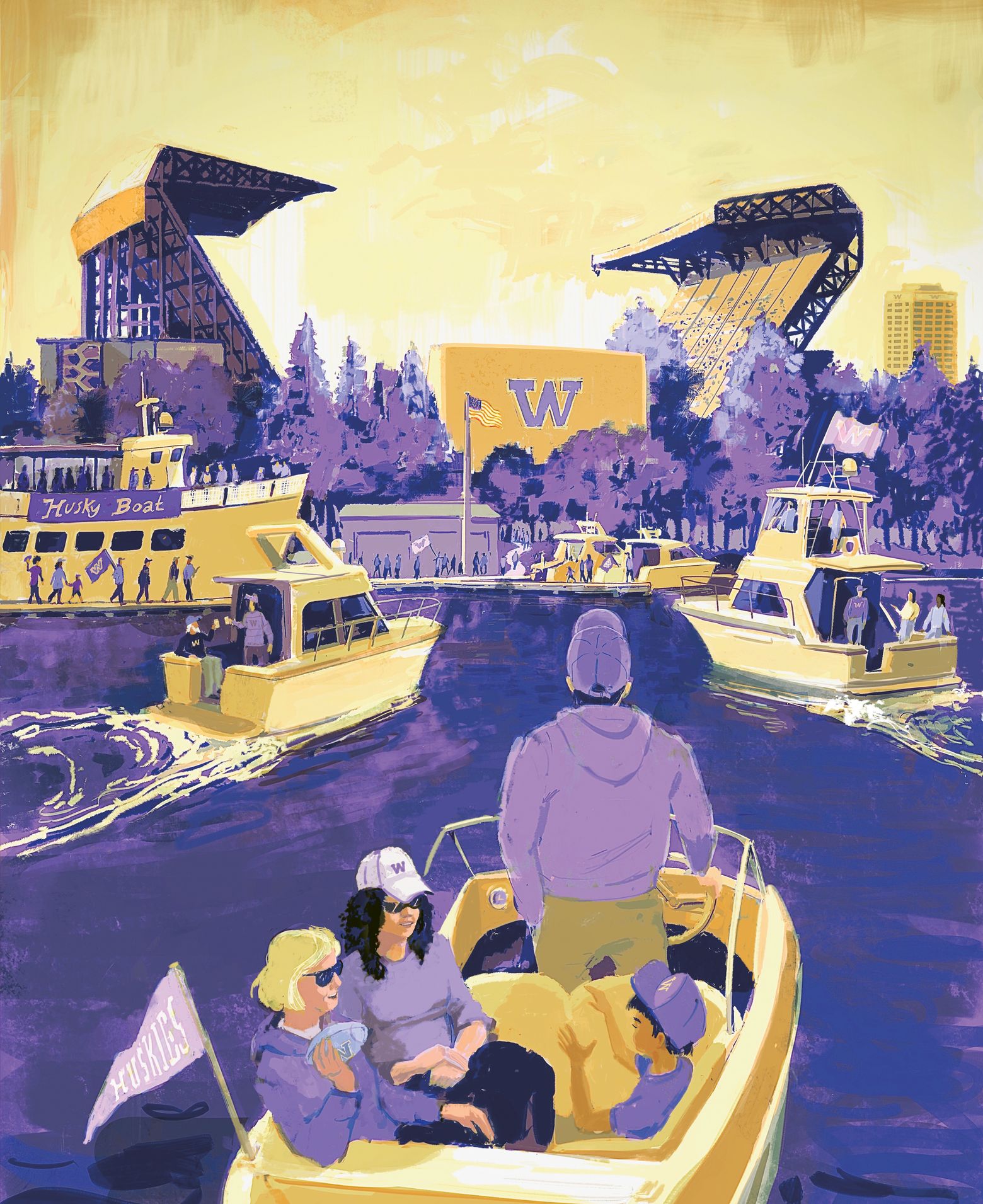 Commentary Before UW football fans flood into Husky Stadium, let’s