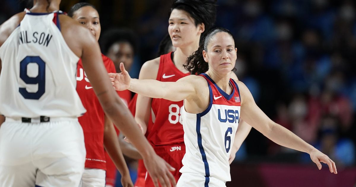 Sue Bird wins her fifth gold medal, becoming oldest basketball ...