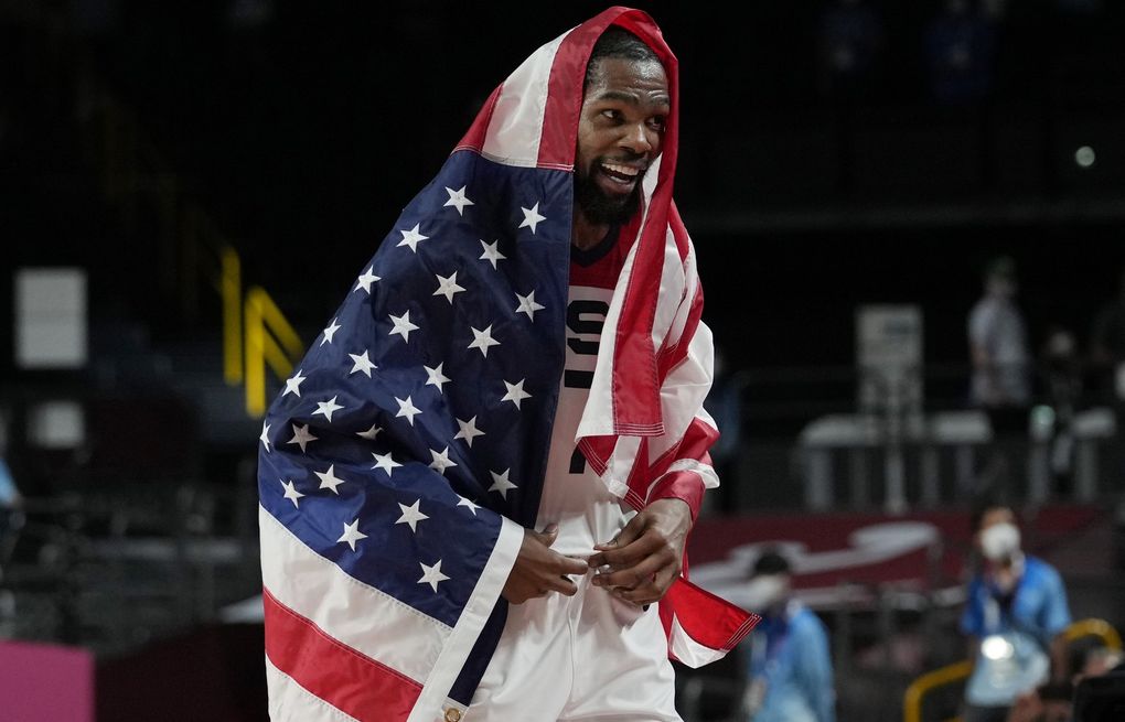 Golden, again: US beats France 87-82 for Tokyo title