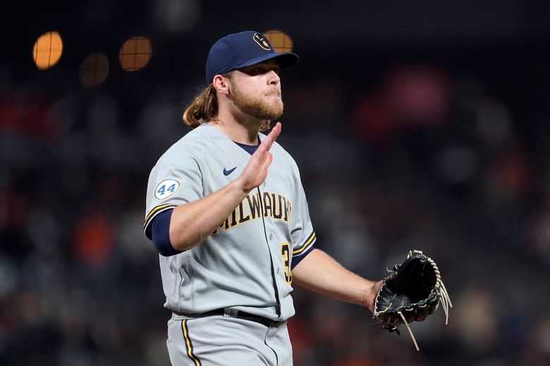 Brewers ace Corbin Burnes strikes out 10 straight as amazing season  continues