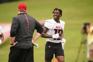 Atlanta Falcons Calvin Ridley will join elite NFL receiver class after  Julio Jones trade to Titans