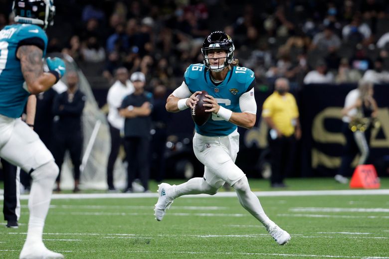 Jacksonville Jaguars Quarterback Trevor Lawrence 16 Editorial