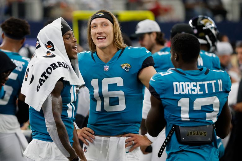 Lawrence wraps preseason with 2 TDs, Jags beat Cowboys 34-14