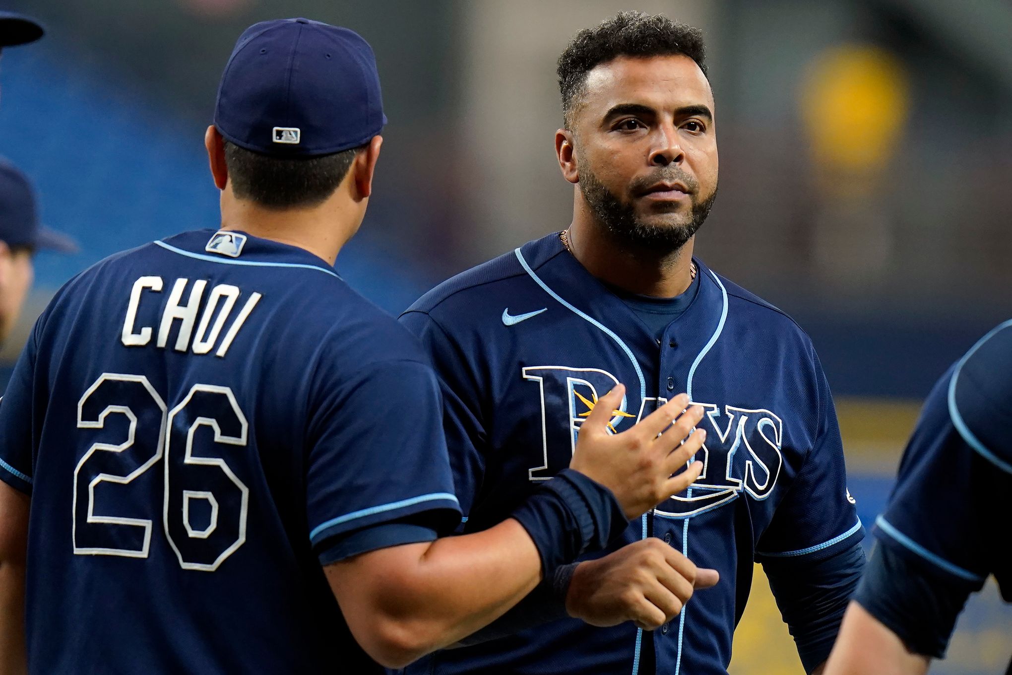 Rays set to place Ji-Man Choi on injured list, get Nelson Cruz back