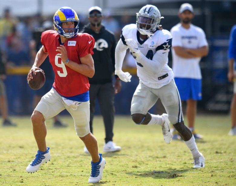 Cowboys quarterbacks don't wear red practice jerseys and even Gil