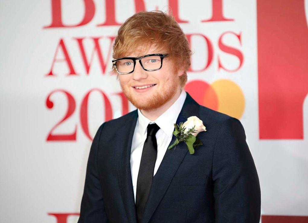ed sheeran red dress Ed Sheeran's New Music Video Features Over 250 OutfitsAll Thrifted