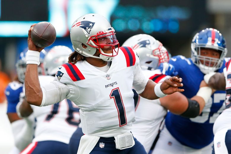 Jones pushing Newton for Pats QB, New England beats Giants