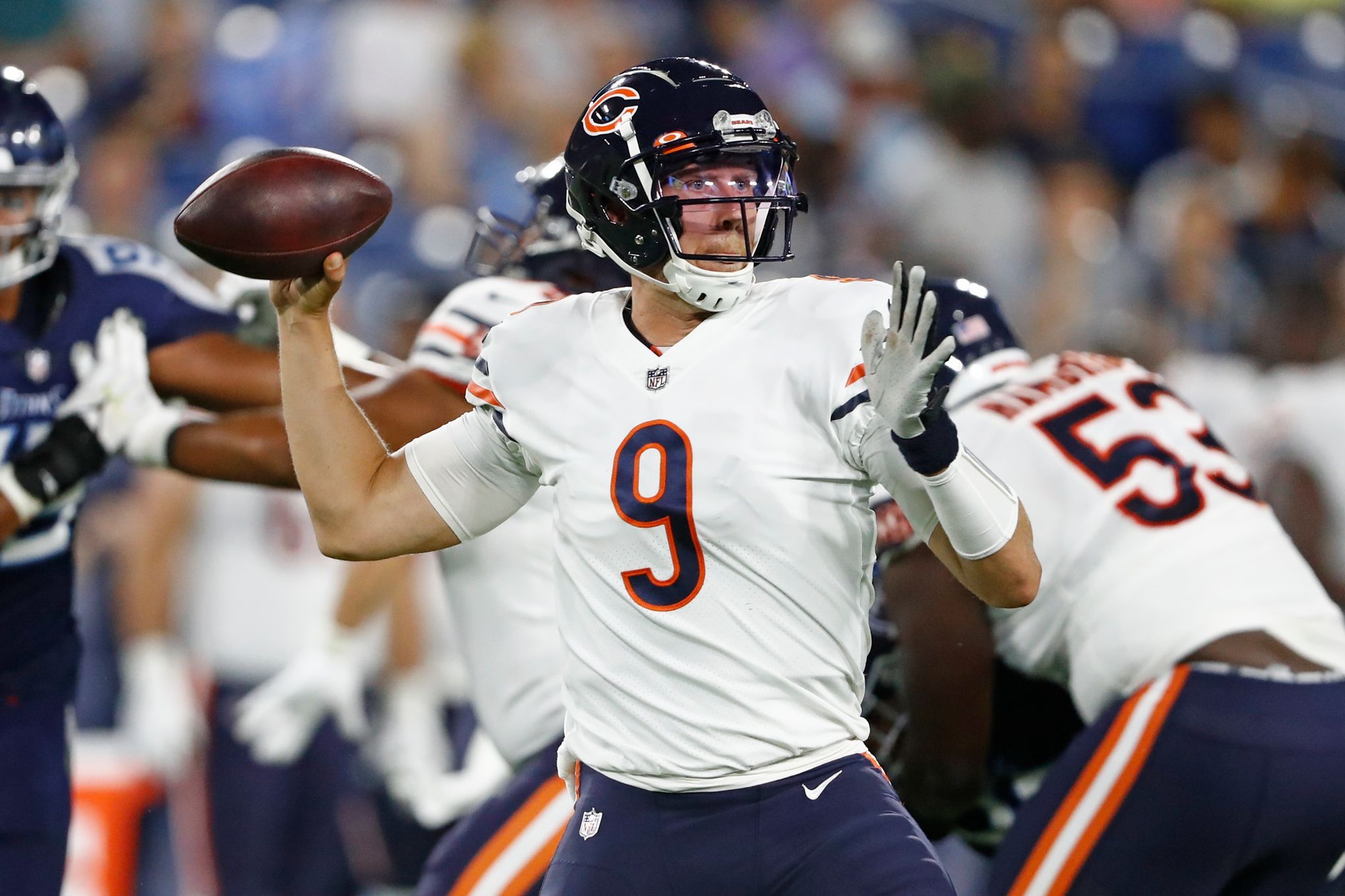 Quarterback Nick Foles of the St. Louis Rams walks off the field