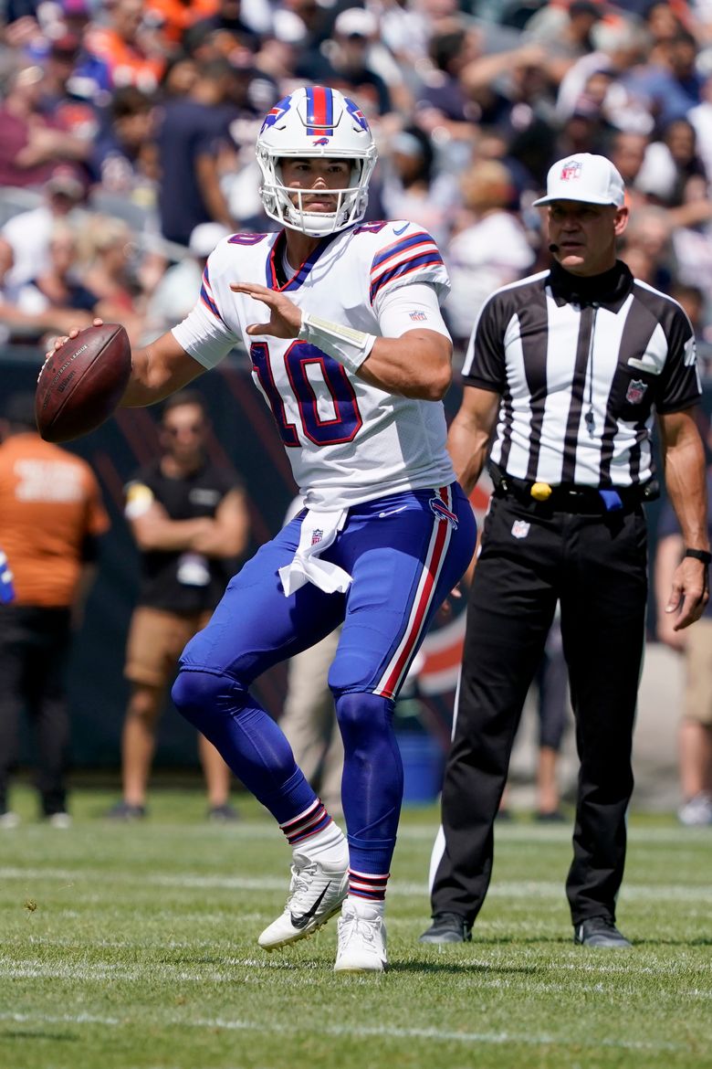 Bills roll past Bears as QB Trubisky shines against former team