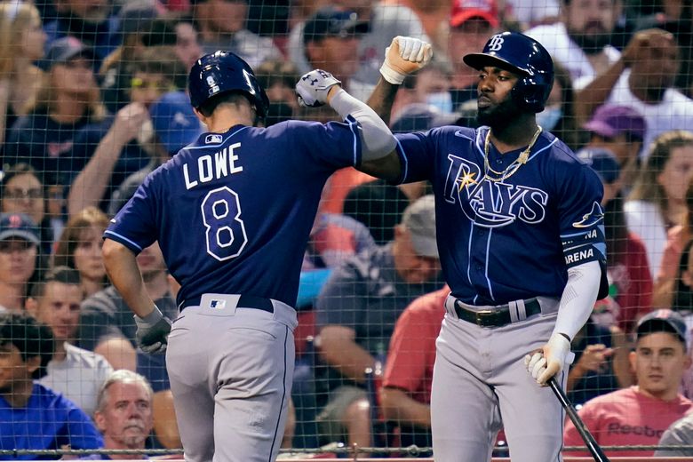 Tampa Bay Rays opening pitcher Louis Head delivers to the