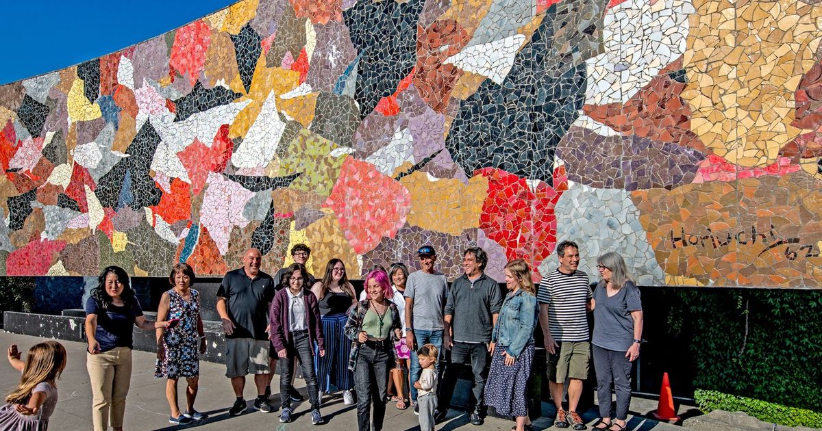 In celebration out of darkness, Paul Horiuchi’s Seattle Center mural