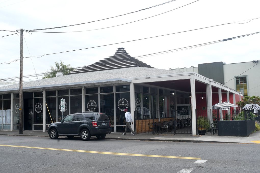 Fleur de Lis Bakery & Cafe sits on the site of the library Cleary used to visit. (JiaYing Grygiel / The Seattle Times)