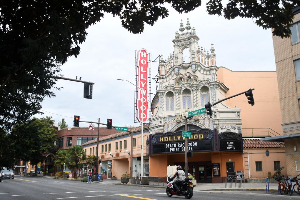 Hollywood Theatre appears in Cleary’s books under the same name. (JiaYing Grygiel / The Seattle Times)