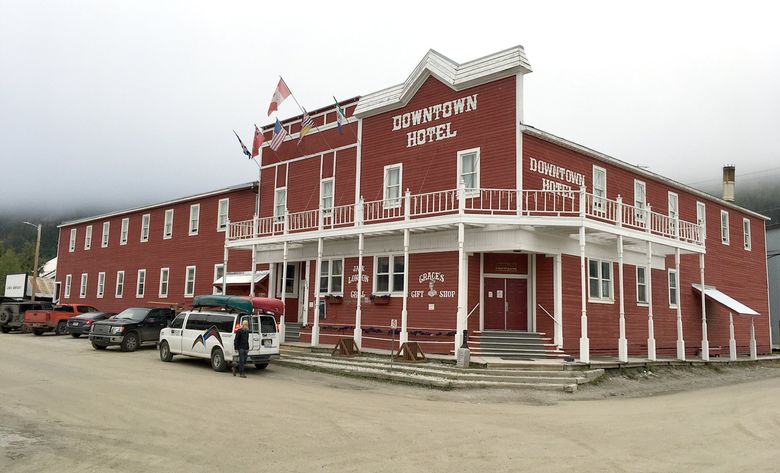 Image of Assay Office in Dawson city in Klondyke, Yukon territory, NWT