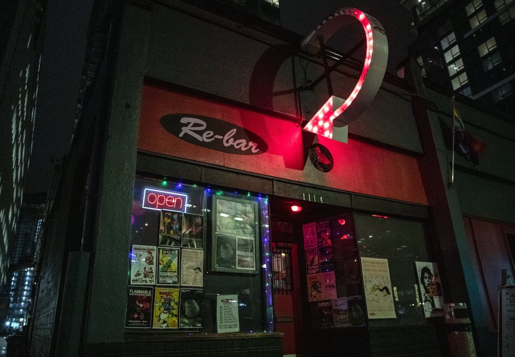 Re-bar, shown here Feb. 22, 2020, is where Nirvana held the release party for “Nevermind.” (Amanda Snyder / The Seattle Times)