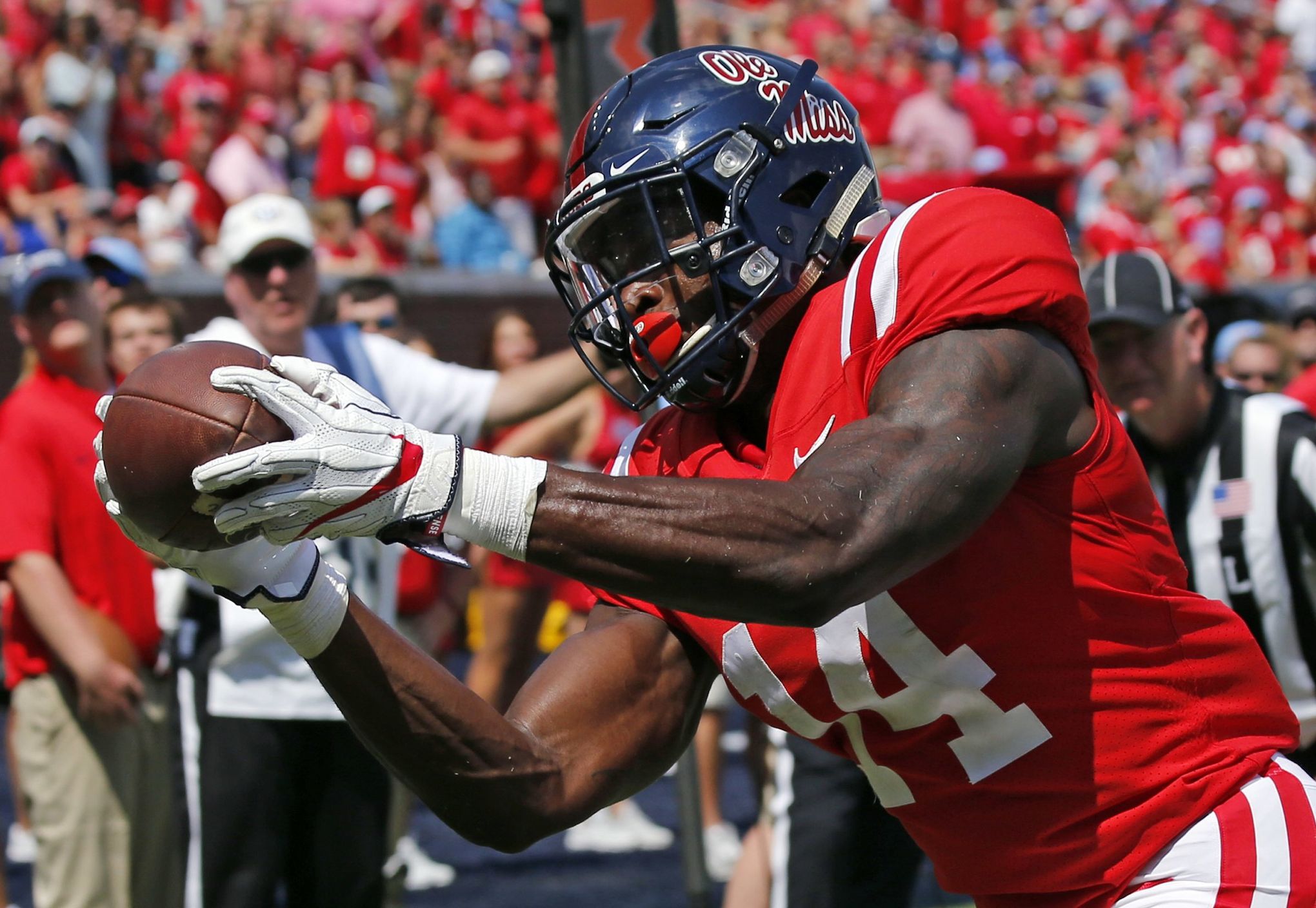 Mississippi's AJ Brown 1 of nation's top college receivers