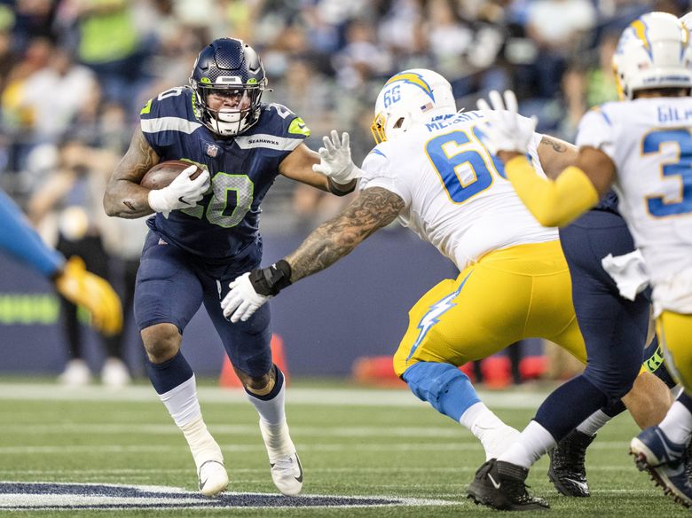 Seahawks-Saints injury report: Rashaad Penny misses Wednesday