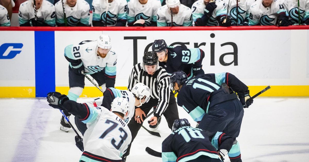 Kraken get ready for first preseason game with scrimmage | The Seattle