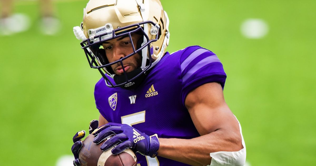 Former UW safety (and new father) Alex Cook brought multiple new beginnings  to Huskies' pro day