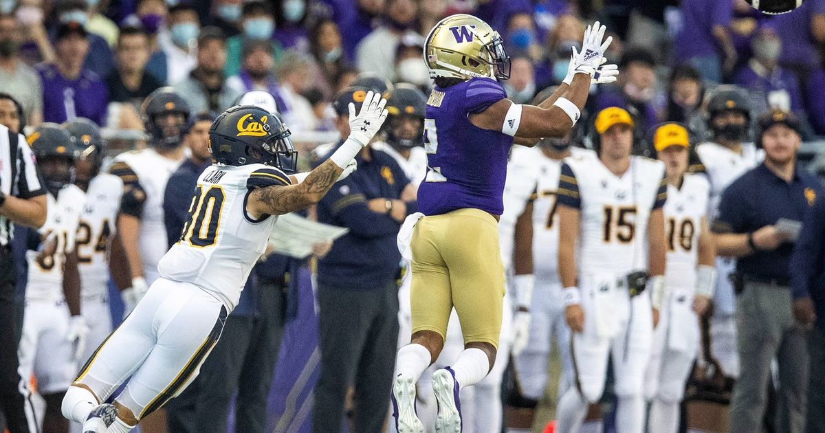 UW’s Kyler Gordon plays the game of his life in win over Cal, atones ...