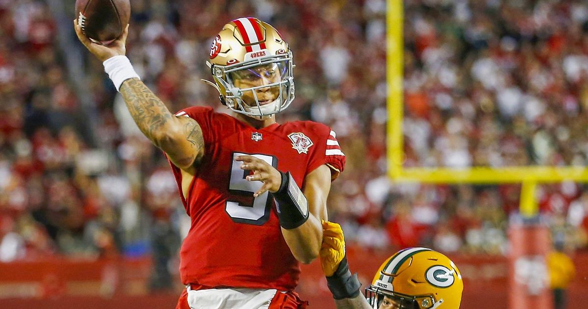 49ers odds: Which player hauls in Trey Lance's first touchdown pass?