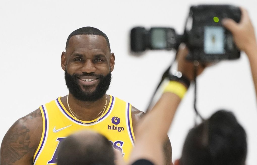 Iconic LeBron James Photo is a Reminder He's Had All Eyes and Cameras On  Him For Two Decades