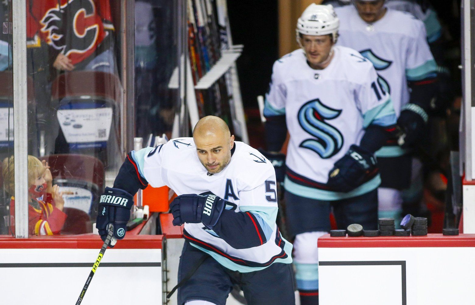 Kraken's Mark Giordano returns to his longtime home Calgary