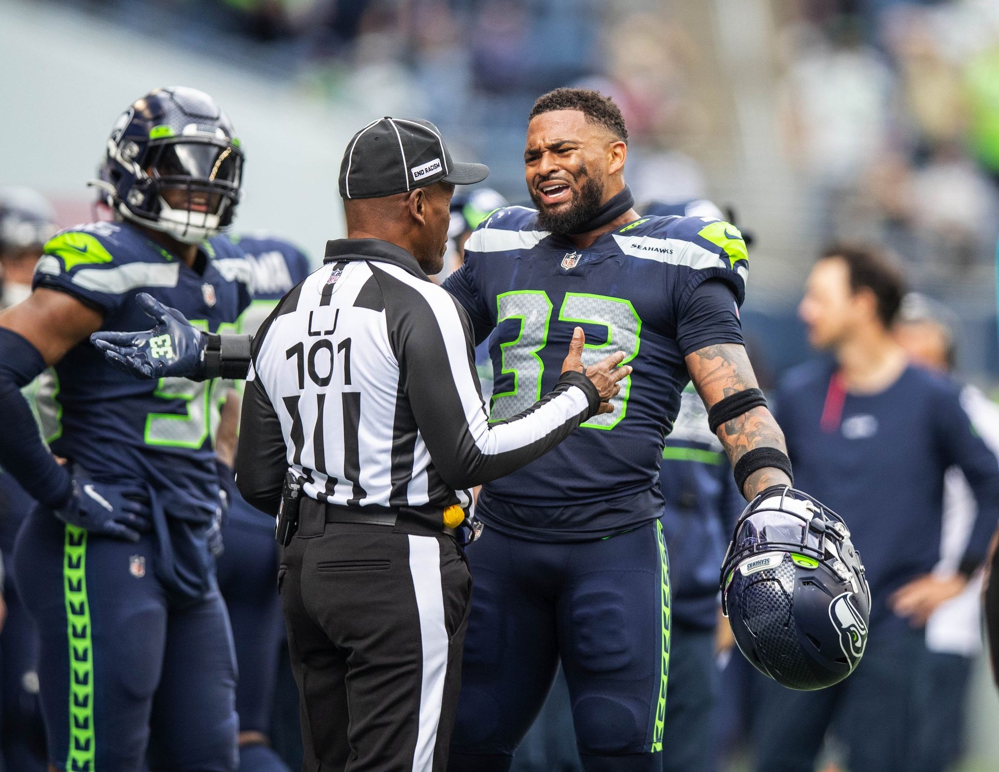 Seattle Seahawks - DK Metcalf has officially tied Steve Largent for  third-most receptions in his rookie season. 