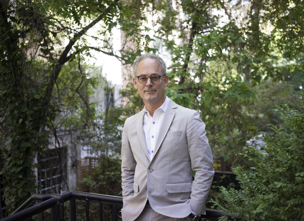 Amor Towles, author of “A Gentleman in Moscow” and the upcoming “The Lincoln Highway,” participates Oct. 7 in a virtual chat with John Grisham in an Elliott Bay Book Co. event. (Bill Hayes)