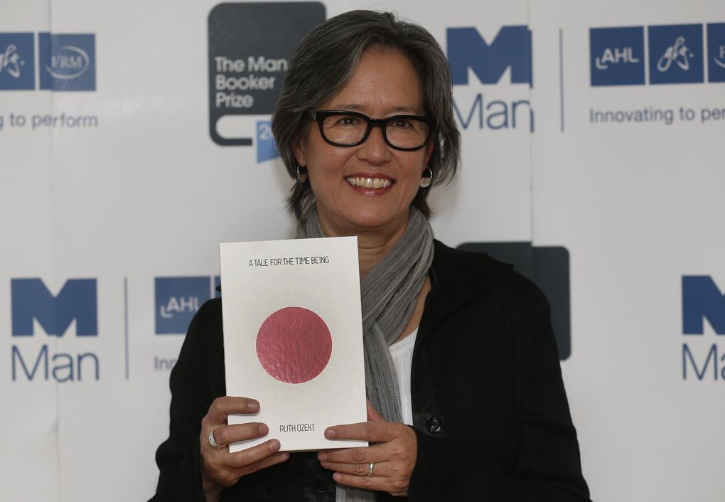 Ruth Ozeki, author of the Booker Prize finalist 2013 novel “A Tale for the Time Being,” speaks about her new novel, “The Book of Form and Emptiness,” on Sept. 22 in an online event through Elliott Bay Book Co. (Sang Tan / The Associated Press)