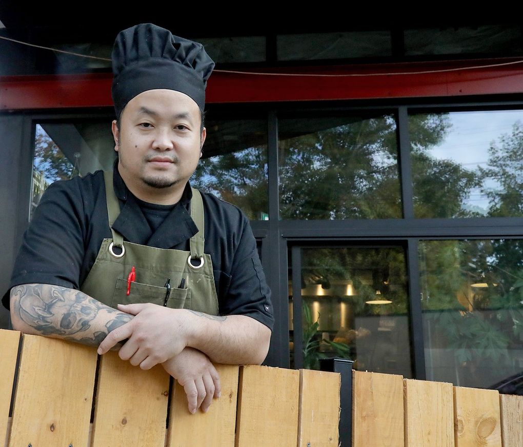 Khampaeng Panyathong is the owner of Taurus Ox, a popular Laotian restaurant on Capitol Hill in Seattle. Taurus Ox is just one restaurant in an expanding Southeast Asian culinary scene around the Seattle area, which for some time has been defined by the more-ubiquitous Thai and Vietnamese cuisines. (Greg Gilbert / The Seattle Times)