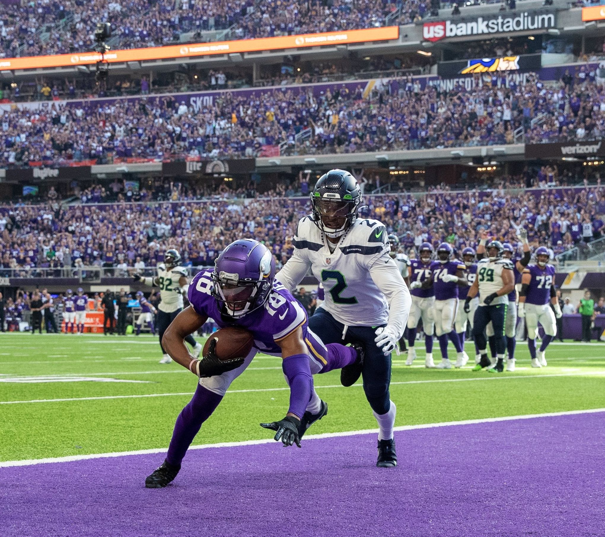 Kirk Cousins, Minnesota Vikings beat Seattle Seahawks 30-17