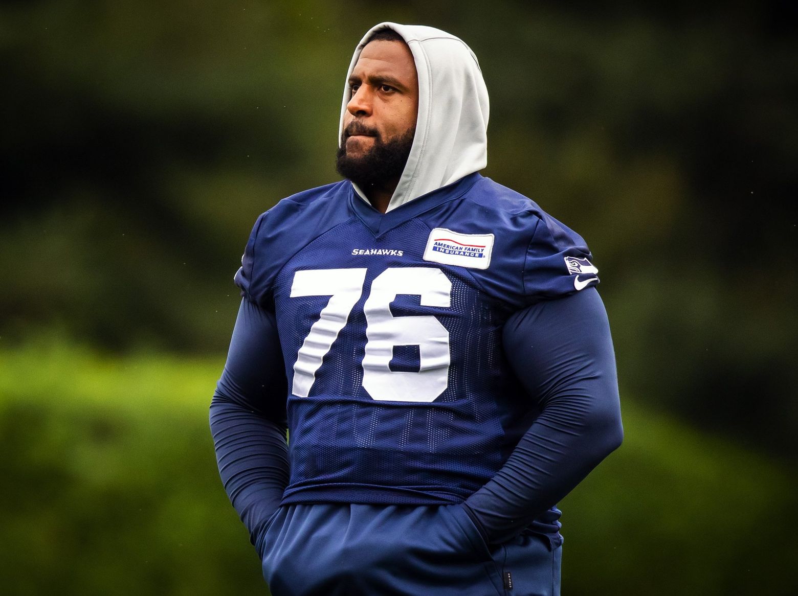 Seahawks notes: Duane Brown returns to practice, but reports