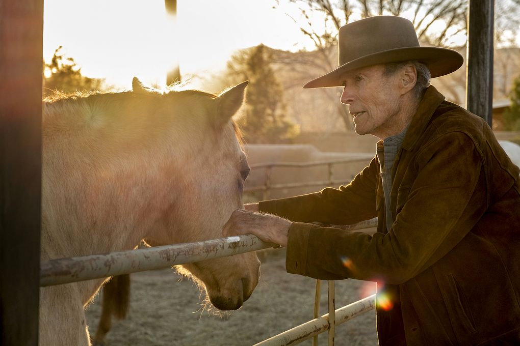 Clint Eastwood in “Cry Macho.” (Claire Folger / Warner Bros. Pictures)