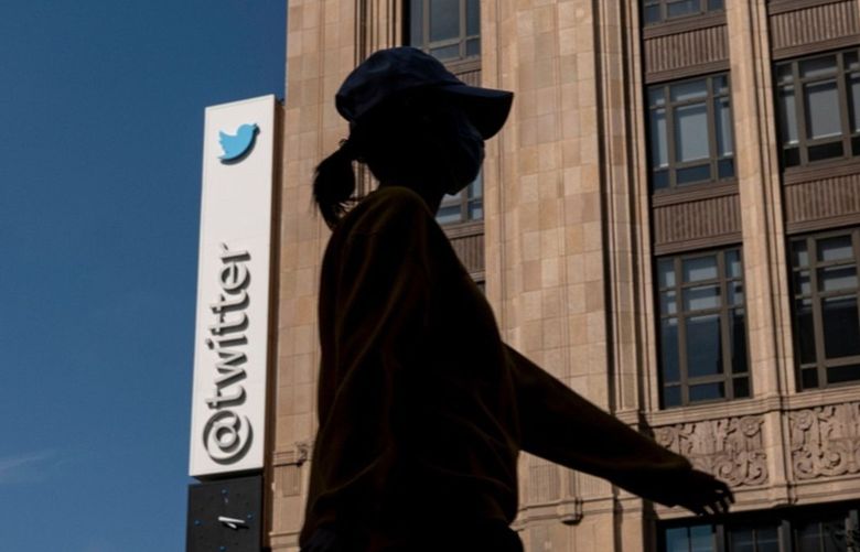 Twitter headquarters in San Francisco, California, U.S., on Monday, July 19, 2021.  {David Paul Morris/Bloomberg)