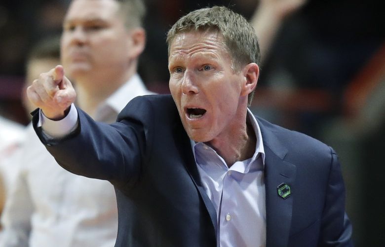 FILE – In this Saturday, March 17, 2018 file photo, Gonzaga head coach Mark Few calls to his team during the second half of a second-round game against Ohio State in the NCAA men’s college basketball tournament in Boise, Idaho. This is the 20th anniversary of No. 3 Gonzaga’s 1999 run to the Elite Eight that vaulted the Bulldogs to national prominence, and coach Mark Few might have his best team ever. With a bounty of new and returning stars, including NBA hopefuls Rui Hachimura and Killian Tillie, the Zags seem poised to make a run again at their first national title. (AP Photo/Ted S. Warren, File)