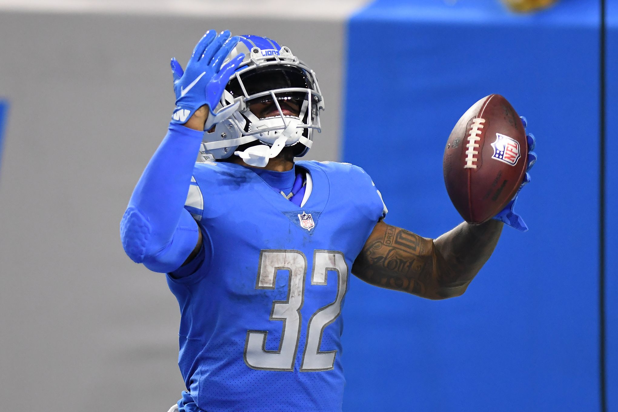 Which Lions can benefit from strong season finishes? D'Andre Swift