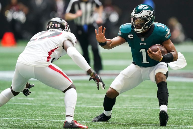 Jalen Hurts 'in complete control' in Eagles' victory 