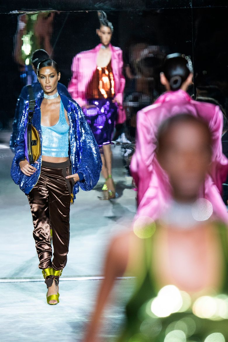Tom Ford wraps NY Fashion Week with a show of disco glam | The Seattle Times