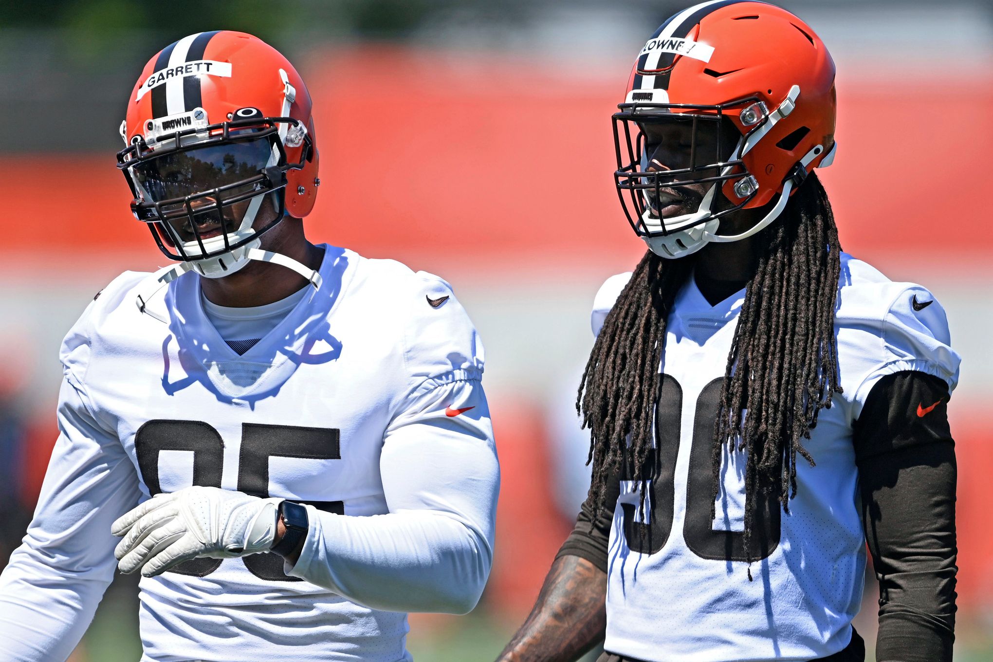 Browns camp updates day 9: Greg Newsome II misses end of practice