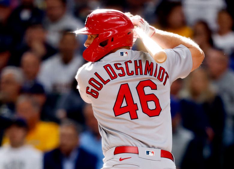 Cardinals 9, Brewers 5: Paul Goldschmidt hits three home runs