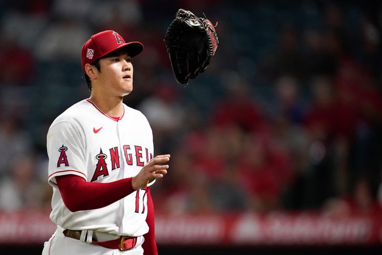 Angels' Shohei Ohtani strikes out 11, gets two hits vs. Red Sox in