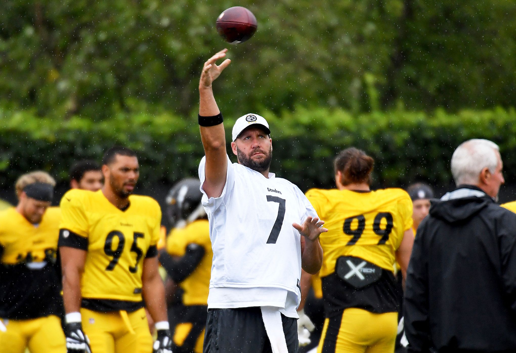 Kendrick Green Training with Maurkice Pouncey