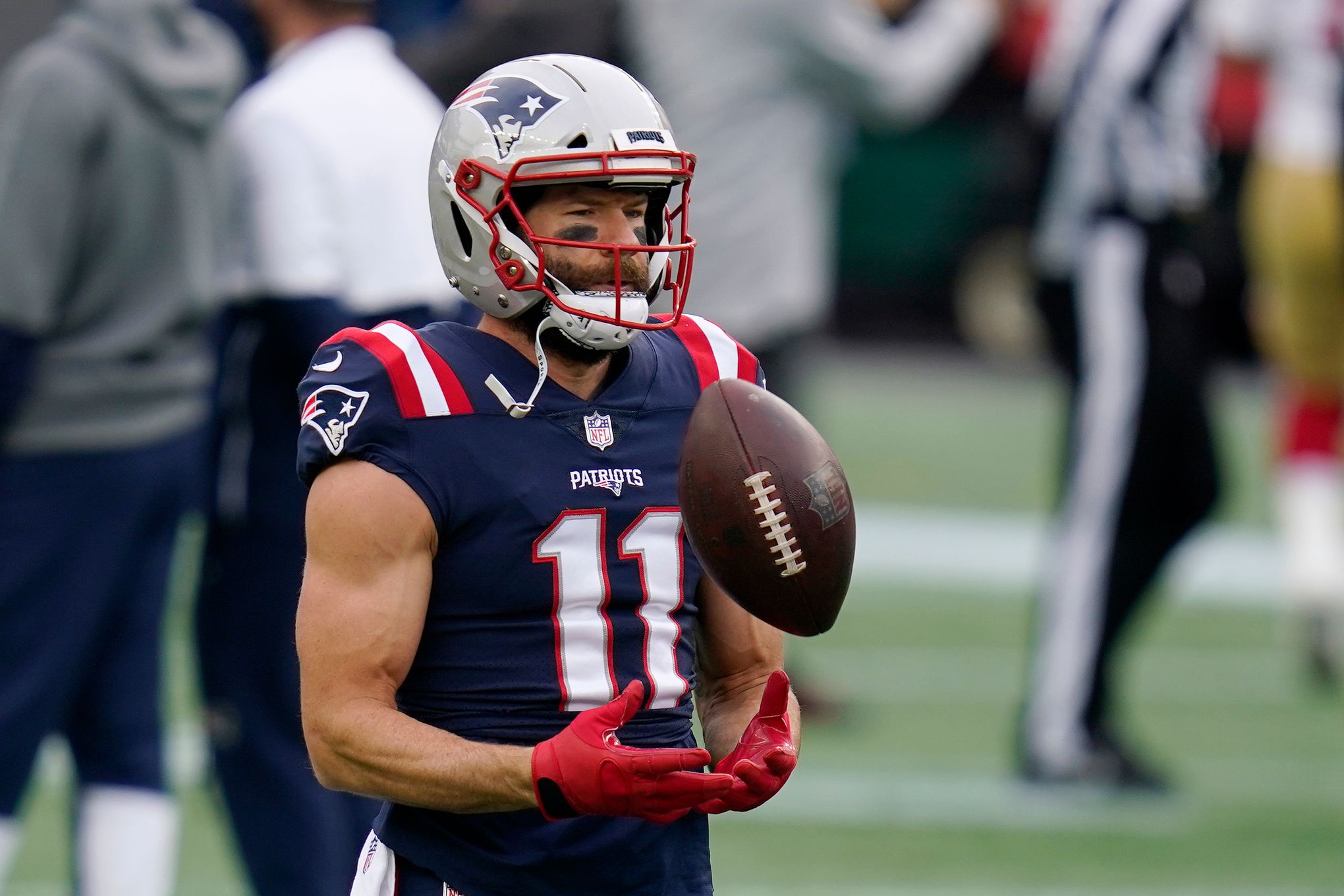 The Recorder - Julian Edelman says return to Gillette Stadium will 'hit my  soul