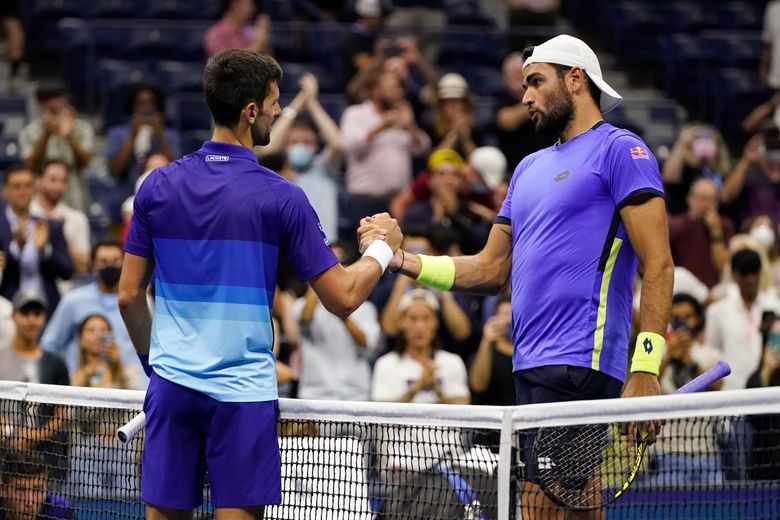 It's Novak Djokovic vs. Matteo Berrettini in Wimbledon Final - The New York  Times