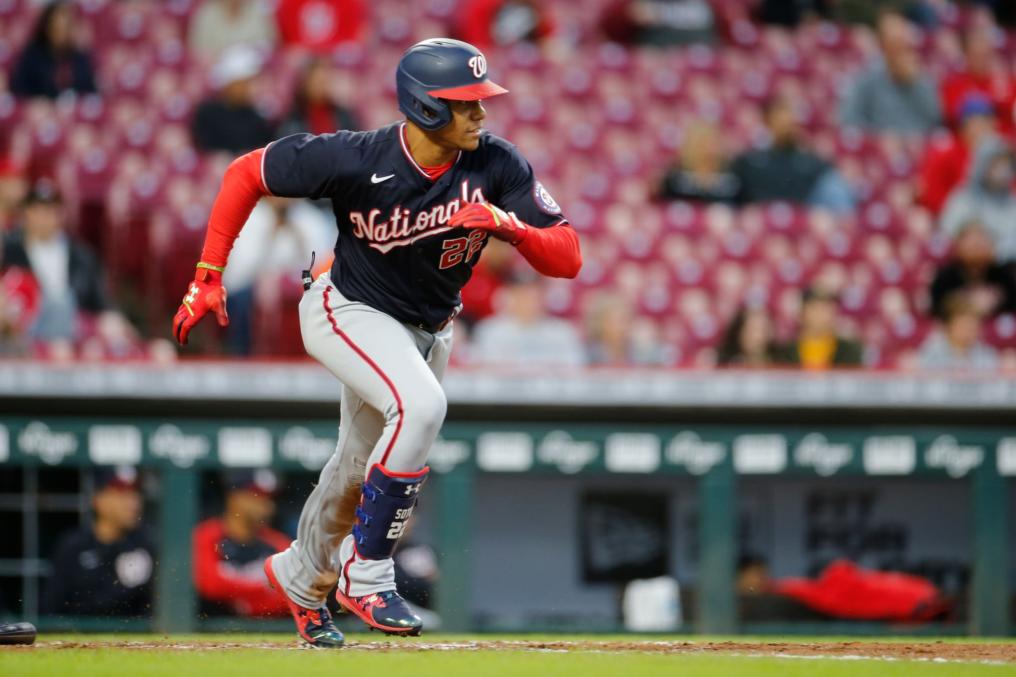 Washington Nationals' Juan Soto on waiting for the right pitch