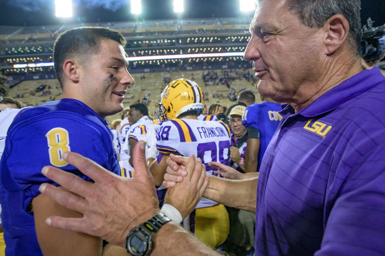 Orgeron: LSU RB Emery academically ineligible this season