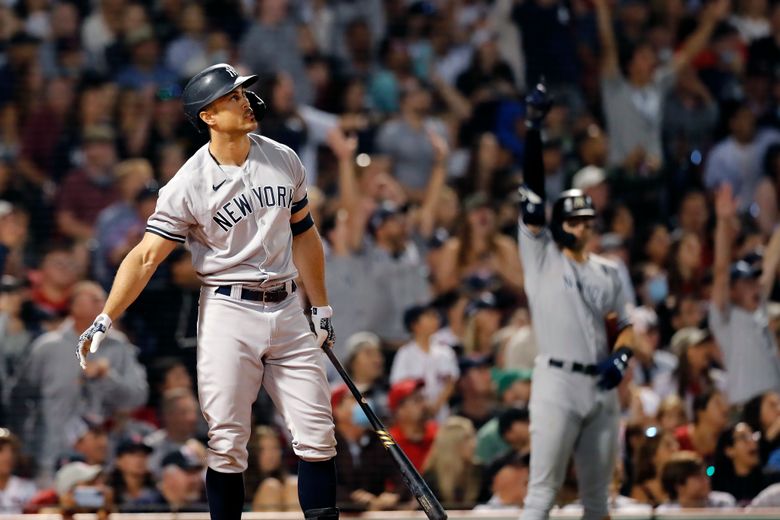 Giancarlo Stanton, Anthony Rizzo home runs lift Yankees over Red Sox