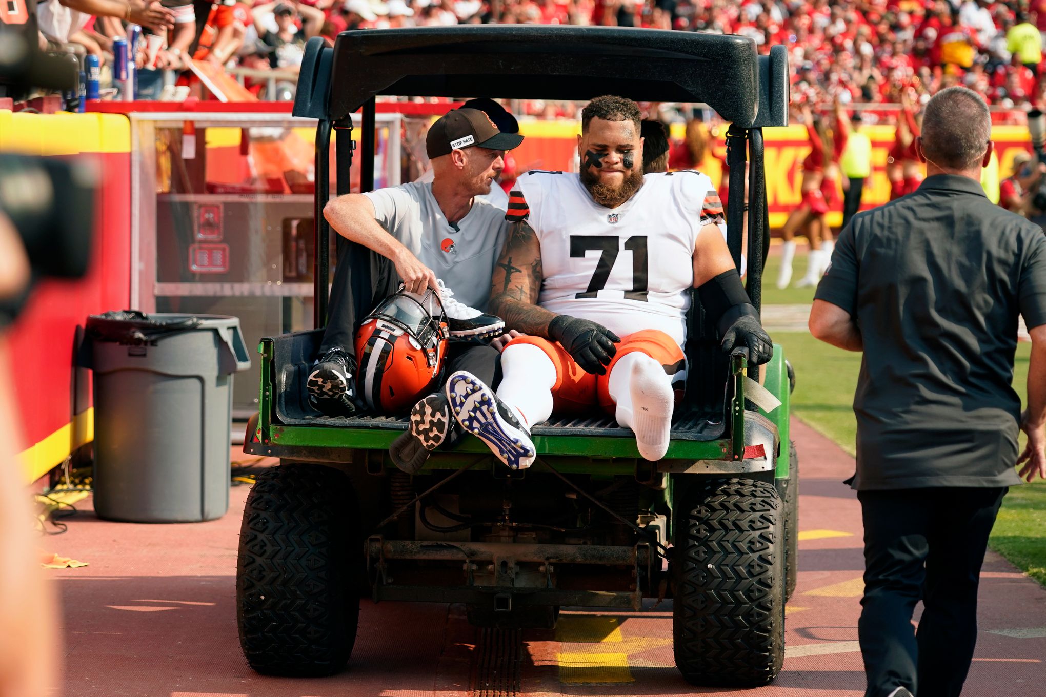 Browns' starting offensive lineman Jedrick Wills ruled out for Sunday